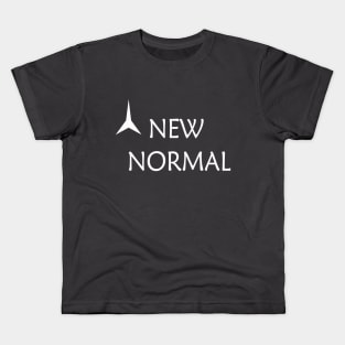 New Normal Text Art Kids T-Shirt